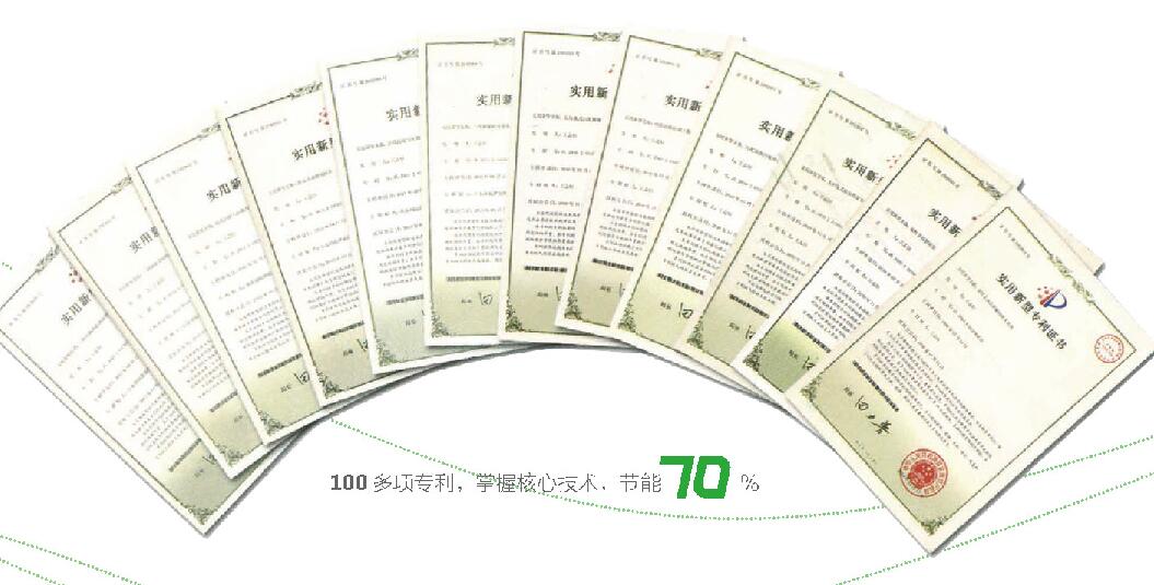 100 多項專利